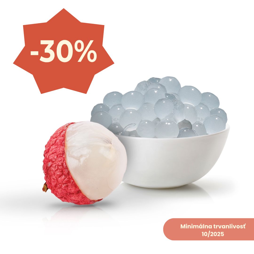 OXO Bubble Tea Praskajúce guličky – Liči