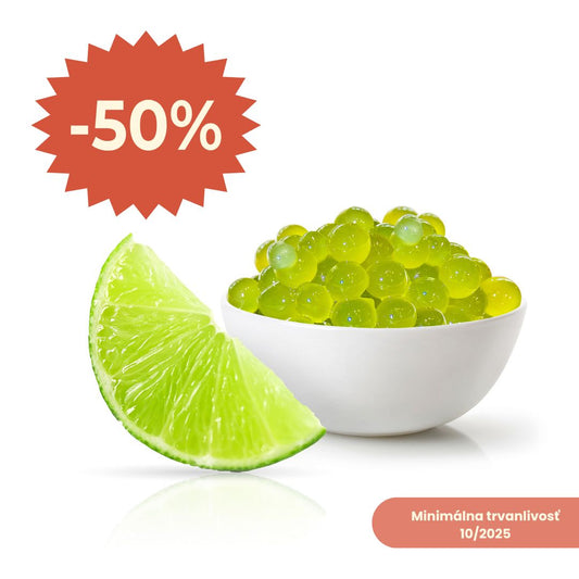 OXO Bubble Tea Praskajúce guličky –  Limeta