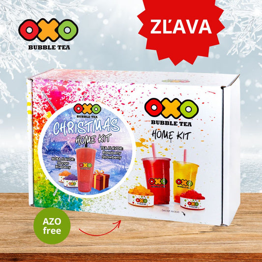 OXO HOME KIT - domáca sada na prípravu bubble tea XMAS