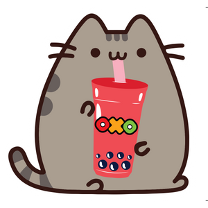 Sticker OXO Pusheen